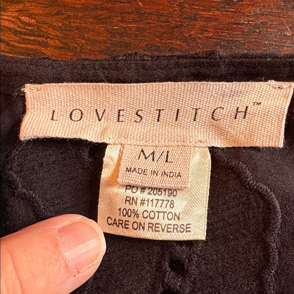Lovestitch- Gisele Eyelet Beach Dress. Size M/L - Picture 7 of 8